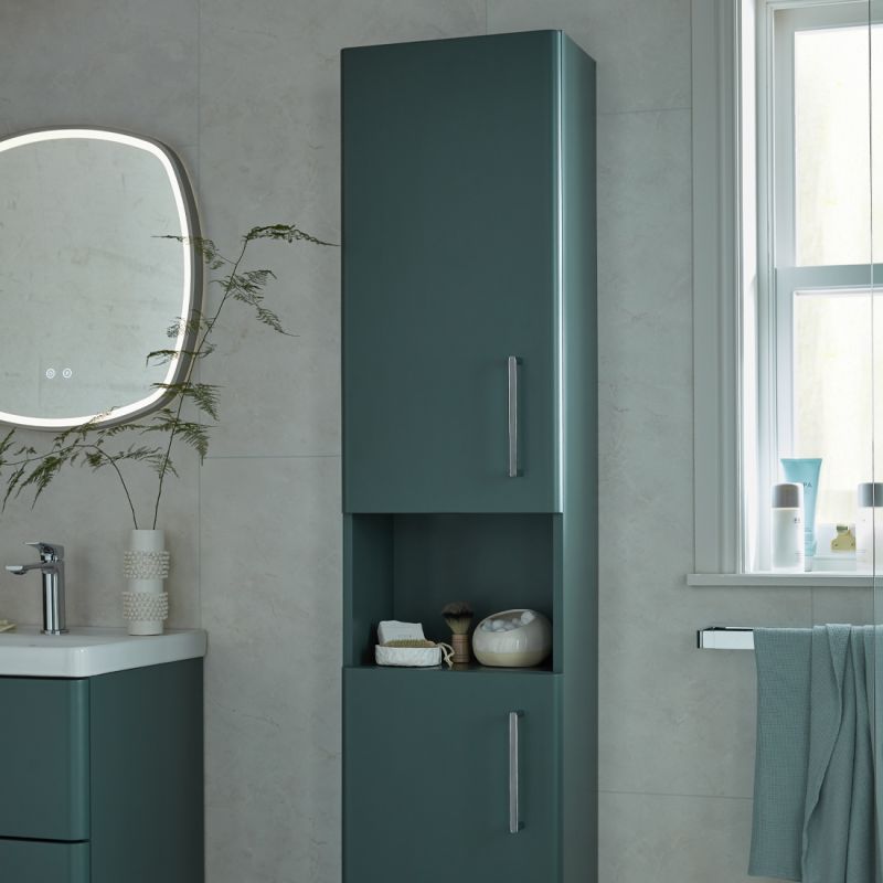 Tall Open Storage Bathroom Unit
