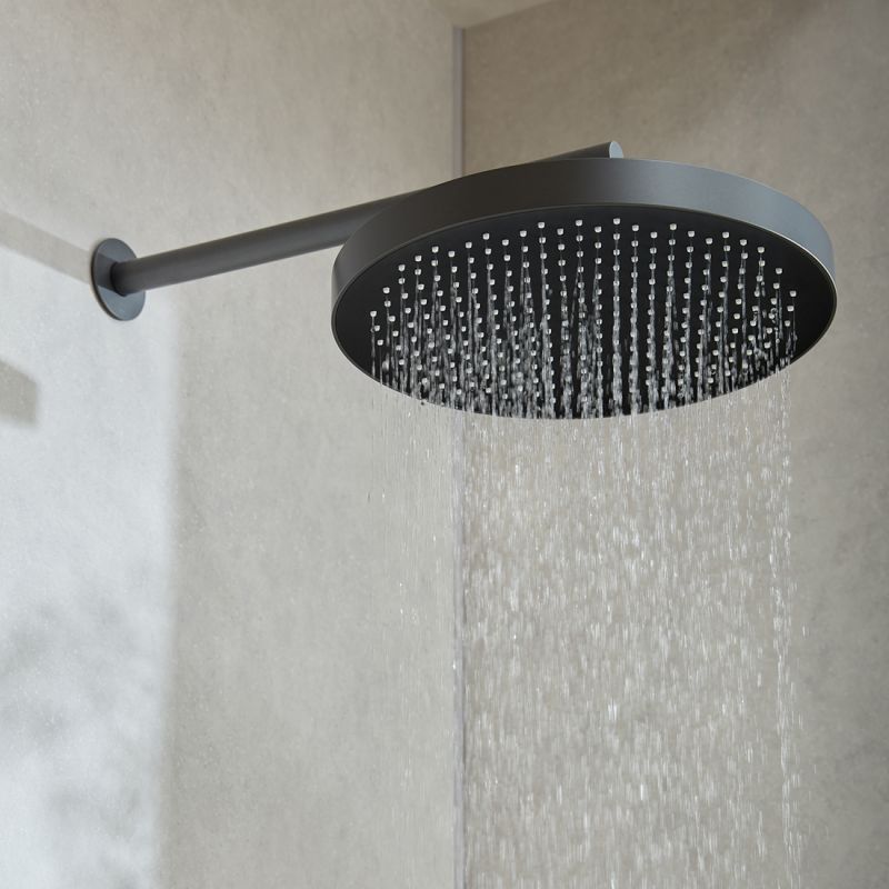 Safari Fixed Deep Rainfall Shower Head, 320mm