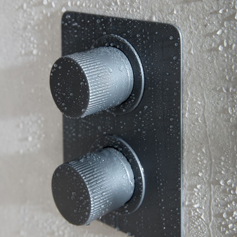 Safari Leverless 3 Outlet 2 Handle Concealed Thermostatic DX Valve