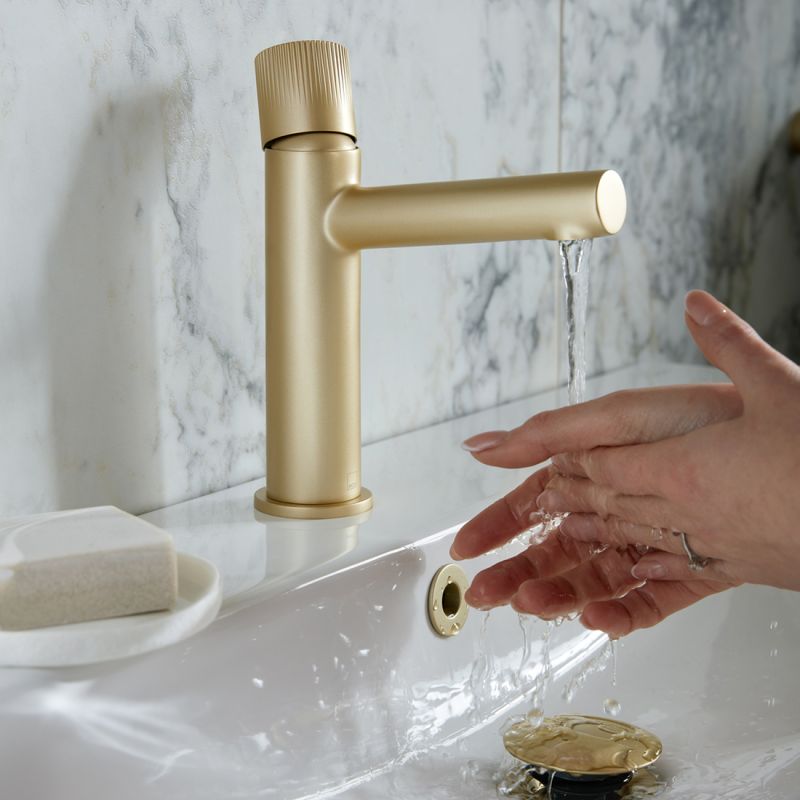 Safari Leverless Mono Basin Mixer Tap and Universal Basin Waste Safari Leverless Mono Basin Mixer Tap and Universal Basin Waste