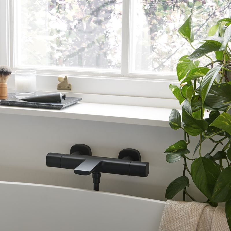 Wall Mounted Exposed Thermostatic Bath Shower Mixer