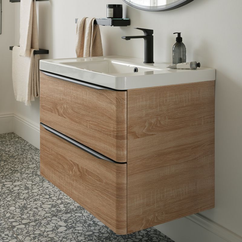 Lever Mono Basin Mixer for Low Pressure System and Universal Basin Waste in Matt Black