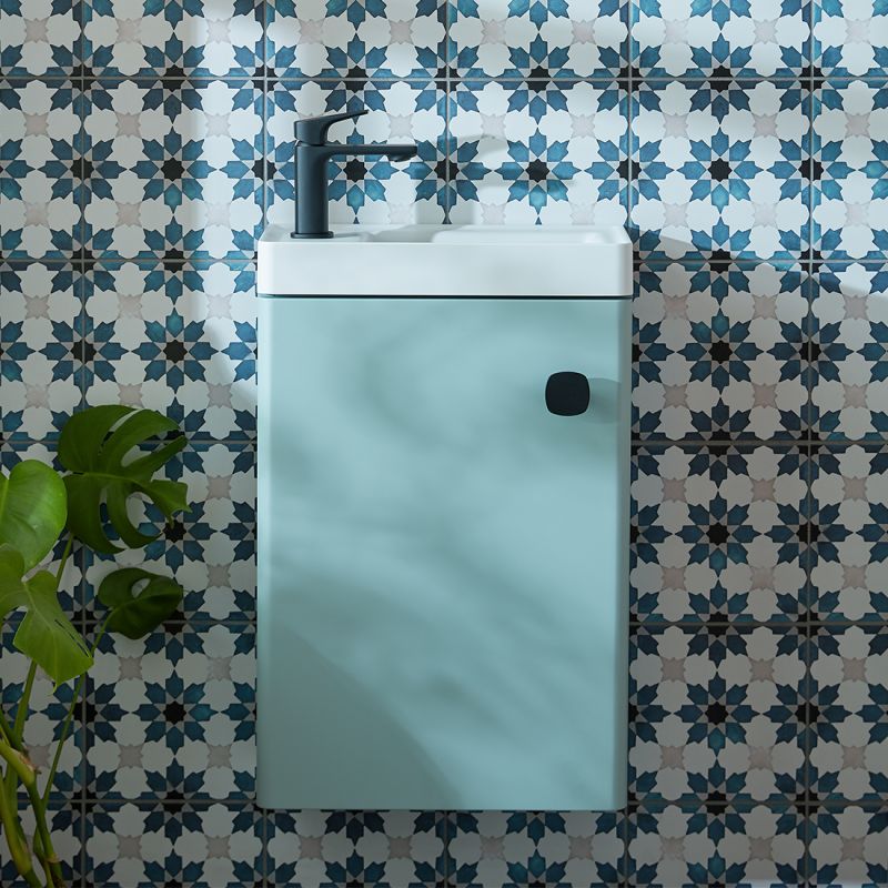 Cameo Wall-Hung Cloakroom Vanity Unit, 400mm