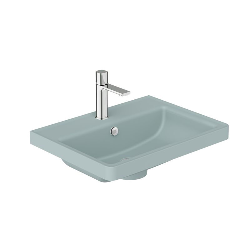 Cameo Mineral Cast Vanity Basin, 600mm