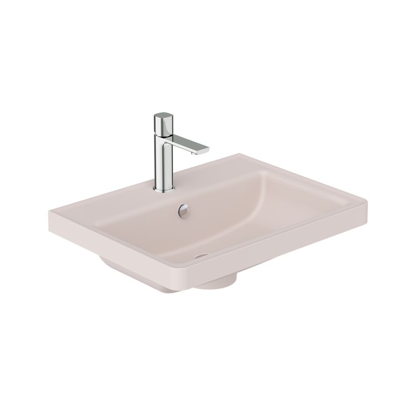 Cameo Mineral Cast Vanity Basin, 600mm