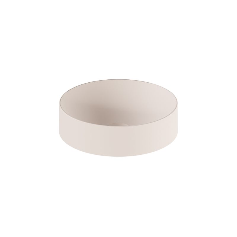 Cameo Round Mineral Cast Countertop Basin