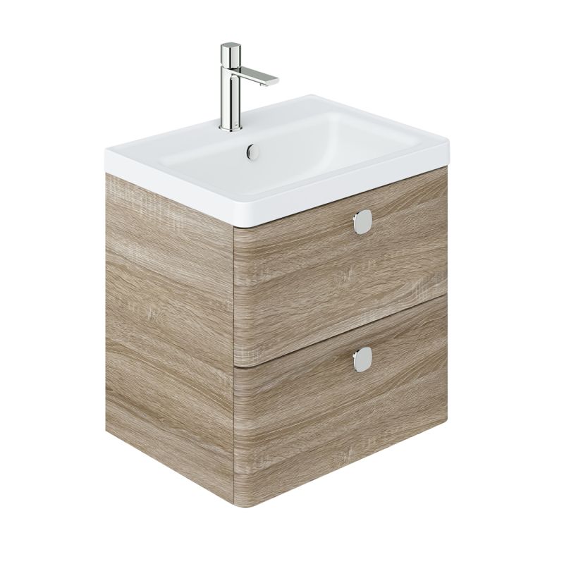 Cameo Wall-Hung Vanity Unit, 600mm