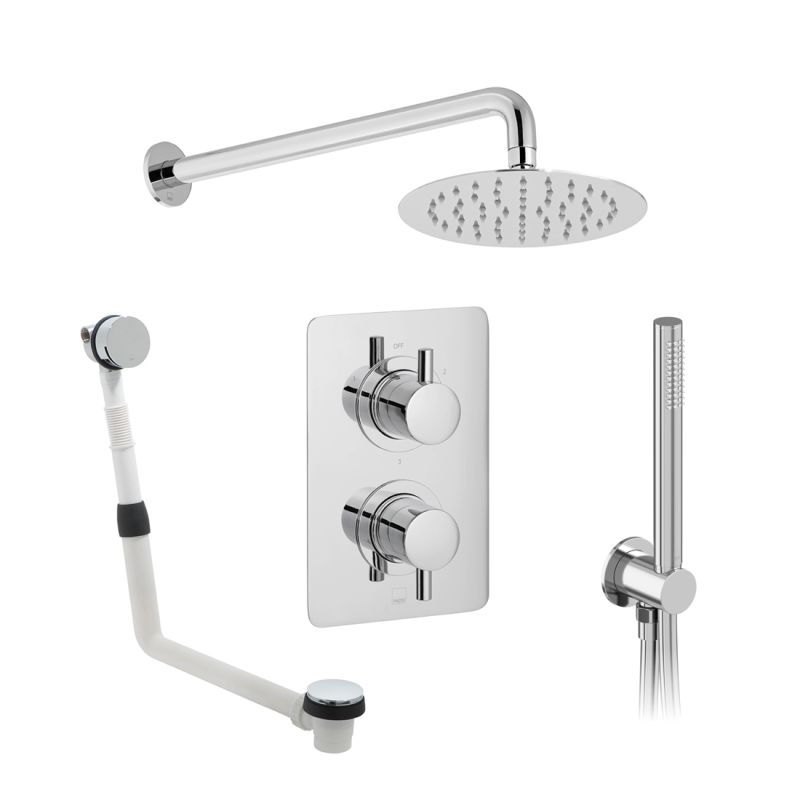 3 Outlet Thermostatic Shower Set