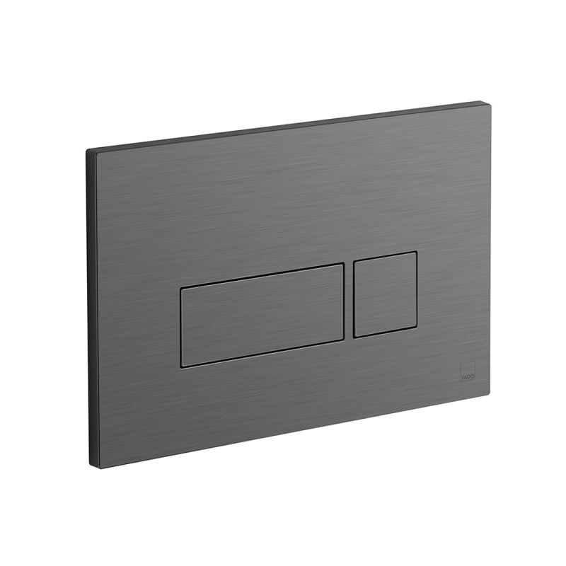 Square Button Flush Plate