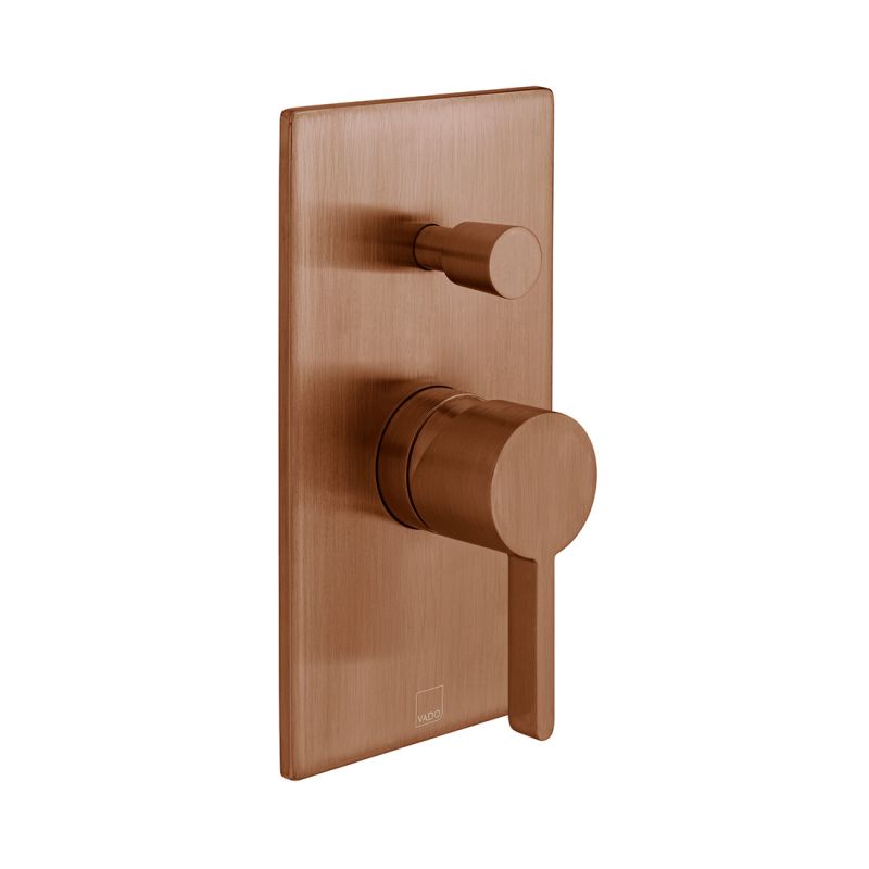 Edit Concealed Single Lever Manual Shower Valve with Diverter, 2 Outlet