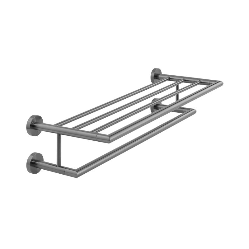 Spa Towel Shelf with Rail, 600mm (24")