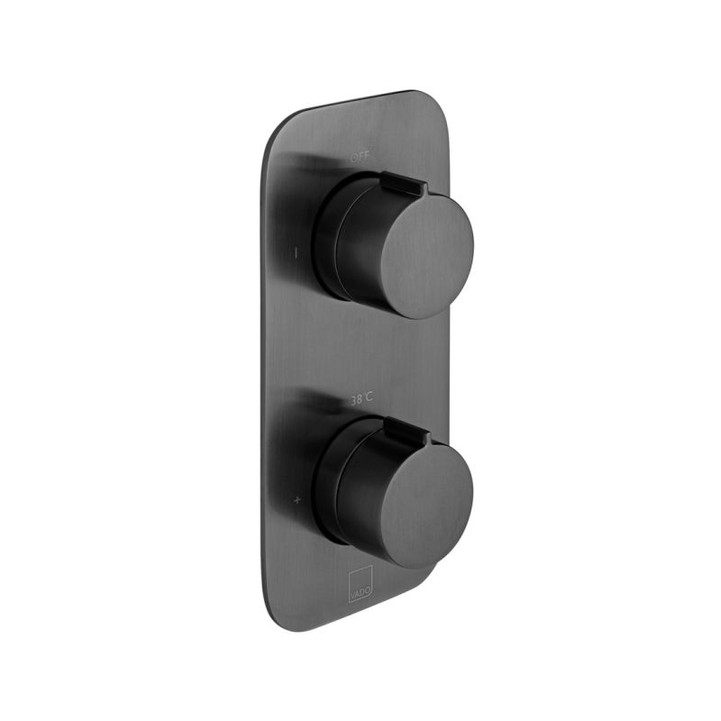 Tablet Altitude Vertical Concealed Thermostatic Shower Valve, 1 Outlet 2 Handle