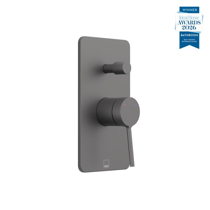 Safari Push Button Concealed 2 Outlet Manual Shower Valve