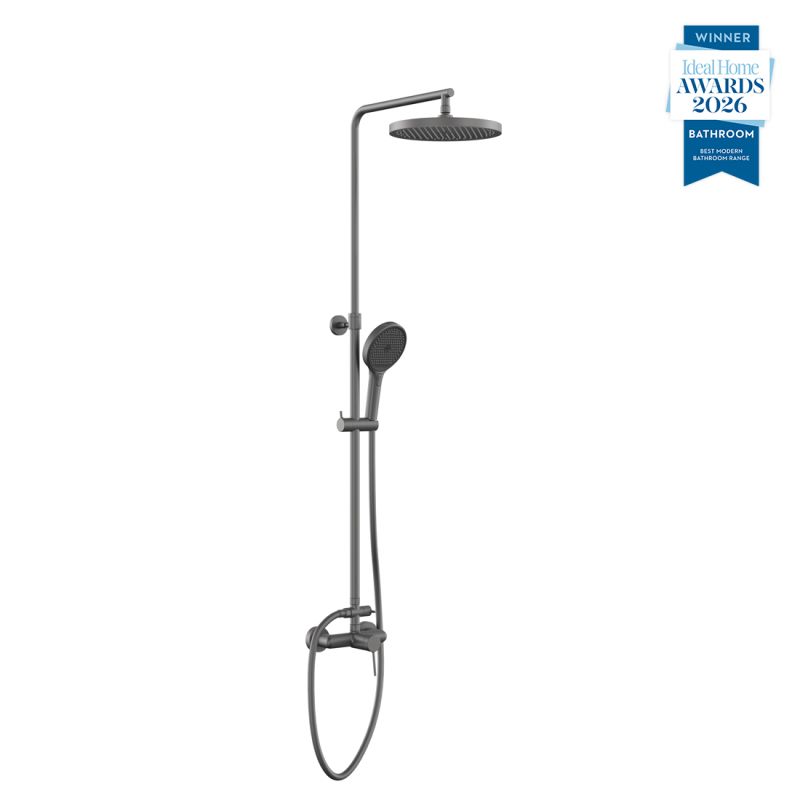 Safari Lever Wall Mounted Exposed Shower Column