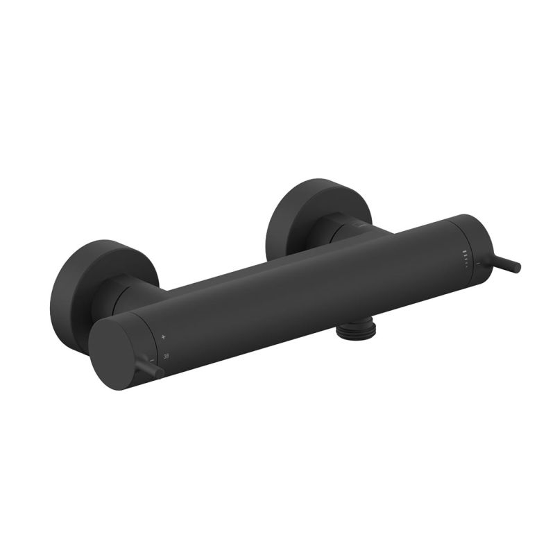 Safari Lever Wall Mounted Exposed Thermostatic Shower Bar Valve