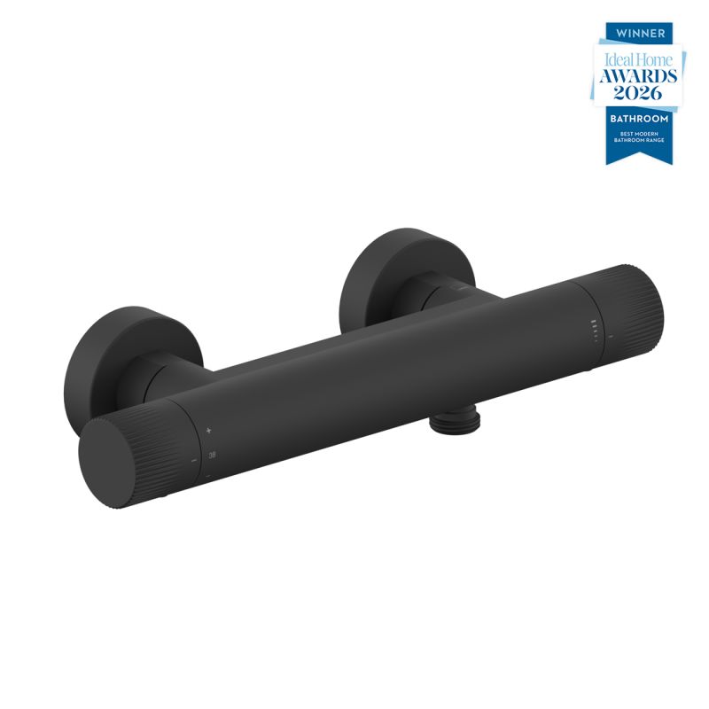 Safari Leverless Wall Mounted Exposed Thermostatic Shower Bar Valve