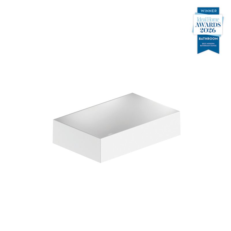 Safari Rectangle Mineral Cast Countertop Basin