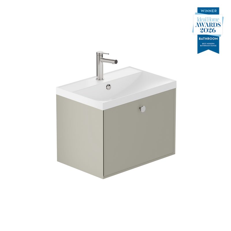 Safari Wall-Hung Vanity Unit, 600mm 