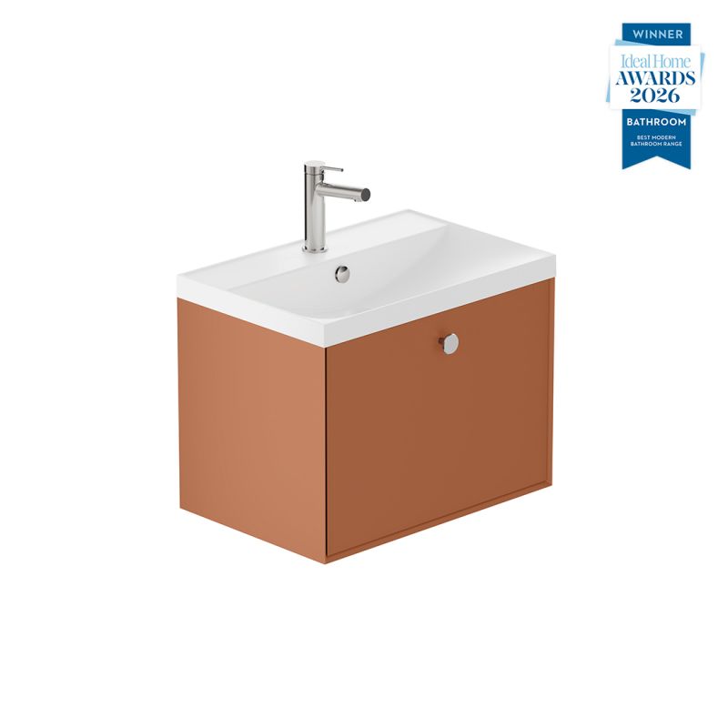 Safari Wall-Hung Vanity Unit, 600mm 
