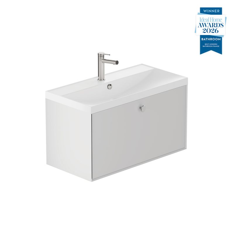 Safari Wall-Hung Vanity Unit, 800mm