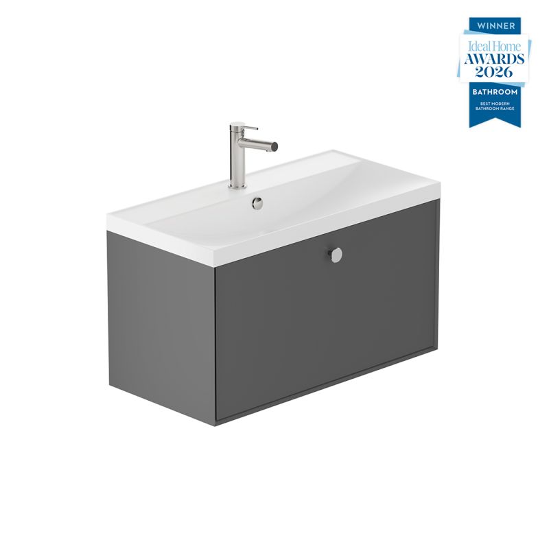Safari Wall-Hung Vanity Unit, 800mm