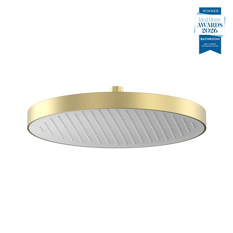 Safari Fixed Deep Rainfall Shower Head, 320mm