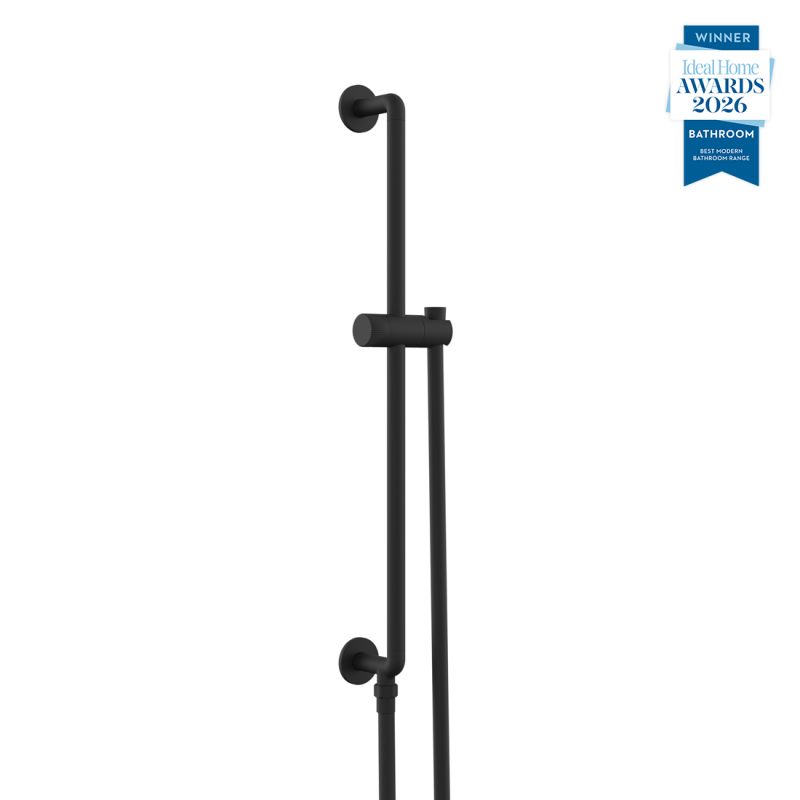Safari Leverless Slim Slide Rail with Integrated Outlet and Hose