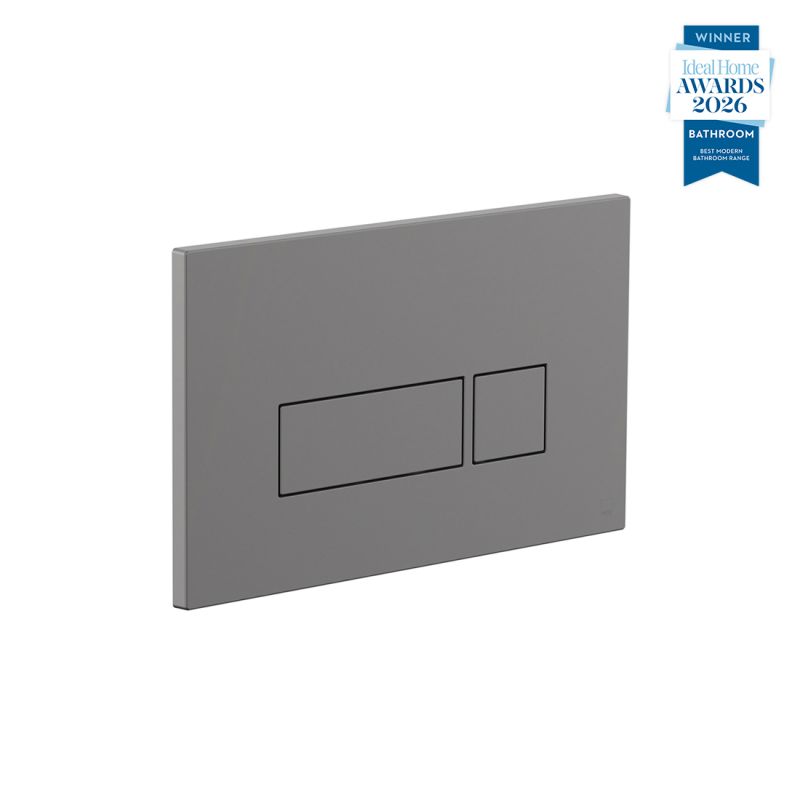 Square Button Flush Plate