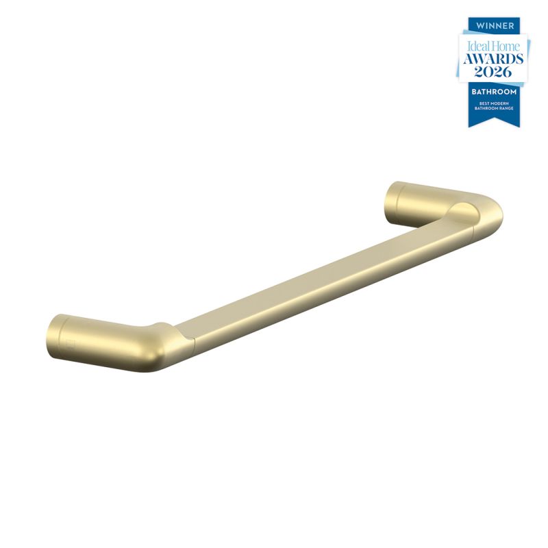 Zoo Brass Towel Rail, 450mm
