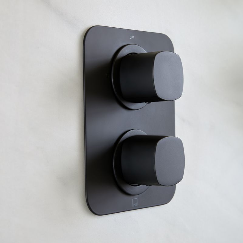2 Outlet 2 Handle Concealed Thermostatic Valve