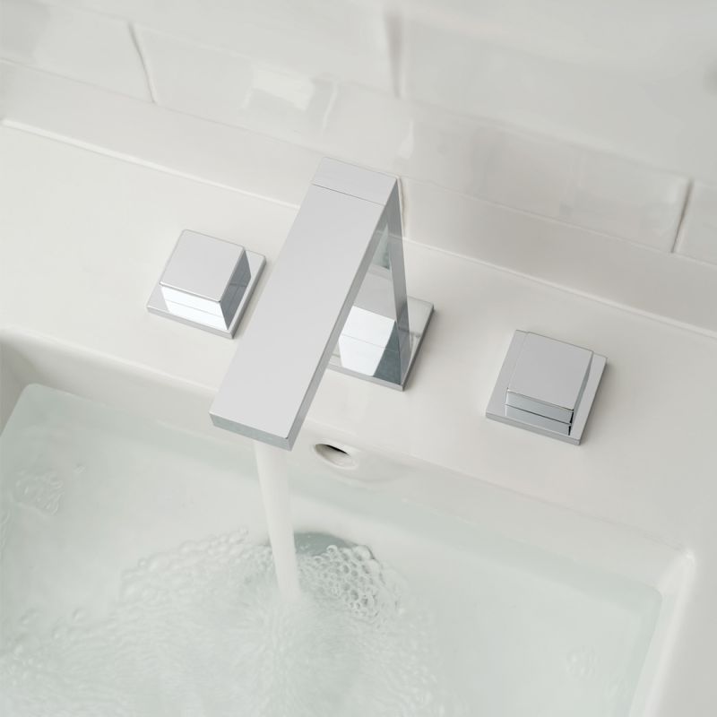 Square Handle Basin Mixer + Pop-Up Waste