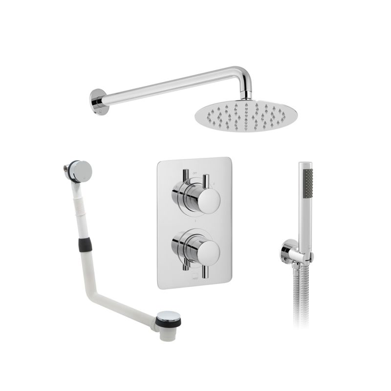 3 Outlet Thermostatic Shower Set