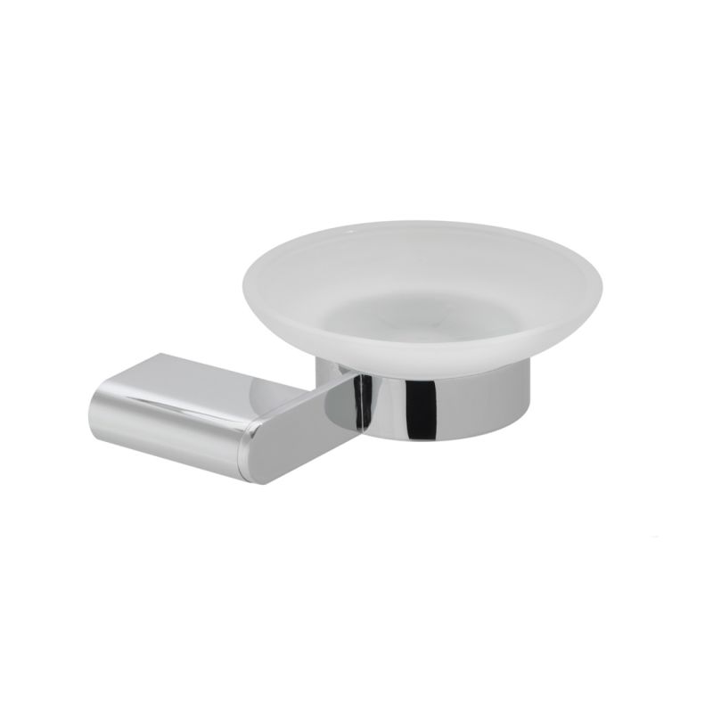 Frosted Glass
Soap Dish + Holder