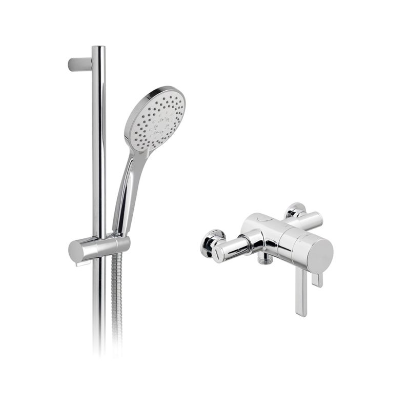 Exposed Thermostatic Shower Set