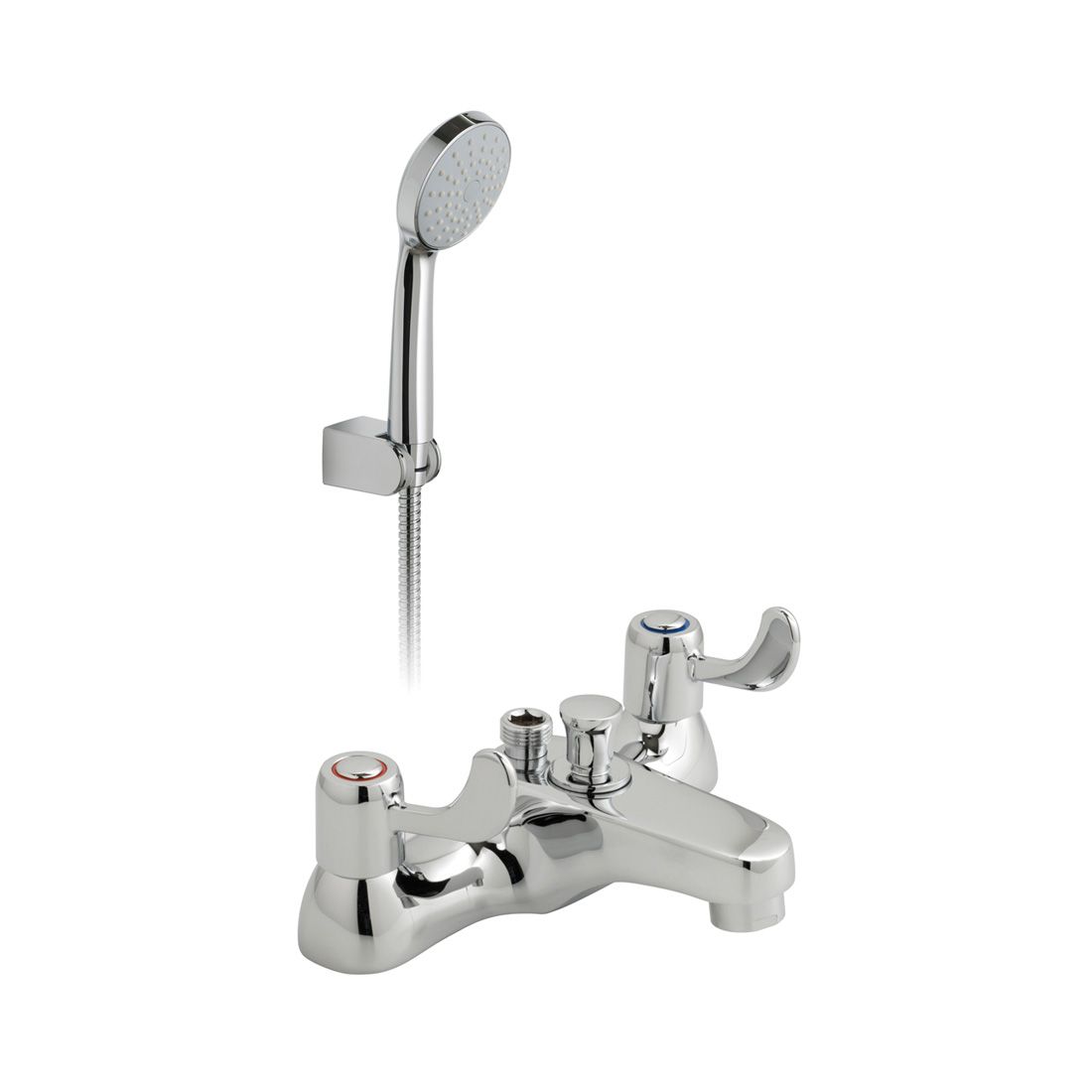 Deck Mounted Bath/Shower Mixer CD Valve with Lever Handles main product photo