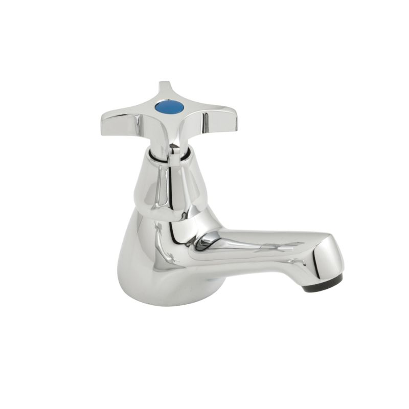 Basin Pillar Tap CD Valve Cold Only 1/2" with Cross Handle