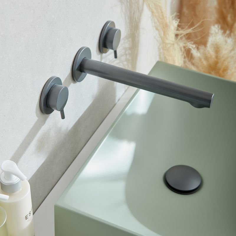 Safari Lever Wall Mounted Basin Mixer for Low Pressure System