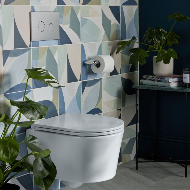 Wall Hung WC with Round Bowl