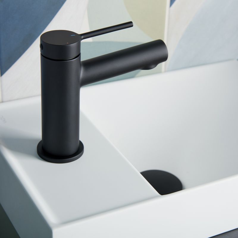 Safari Lever Mini Mono Basin Mixer Tap and Universal Basin Waste