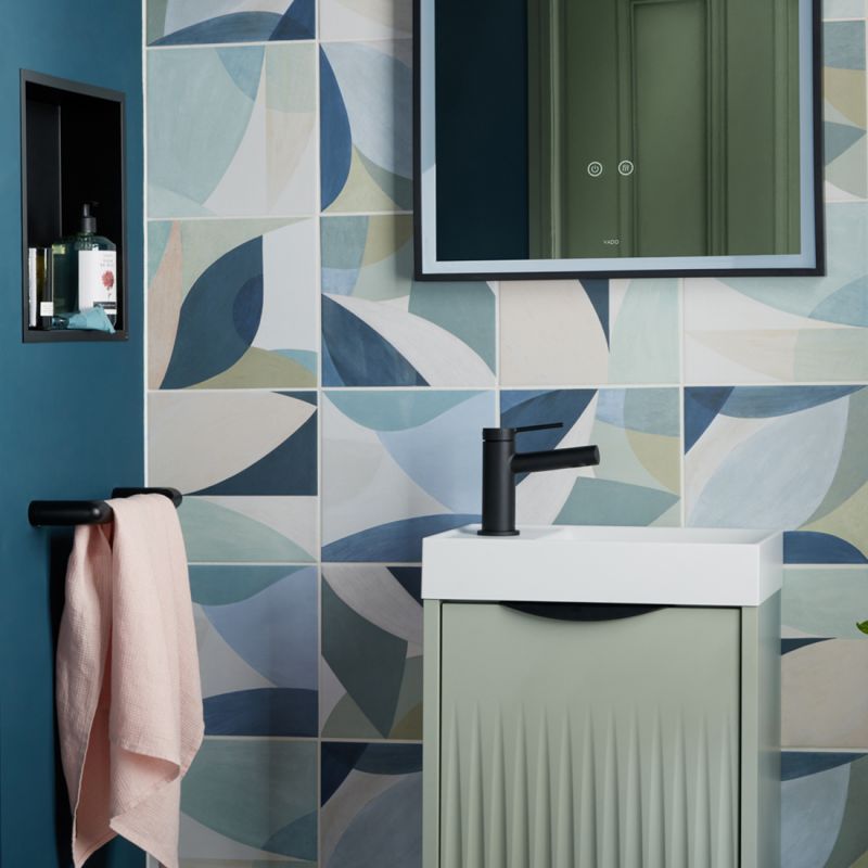 Zoo Brass Towel Rail, 450mm