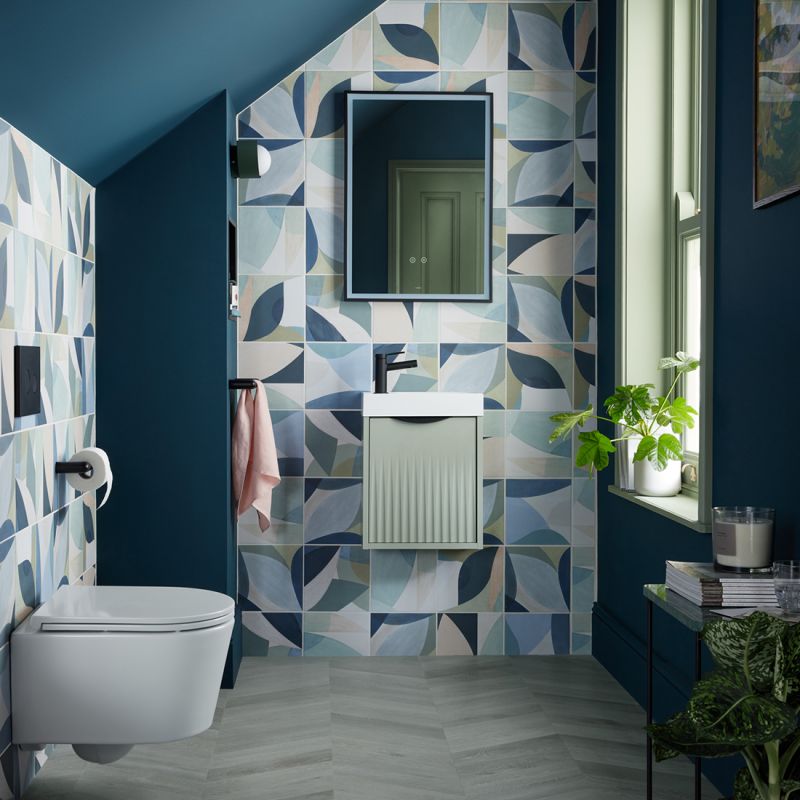 Safari Rectangle Illuminated LED Bathroom Mirror, 500mm x 700mm