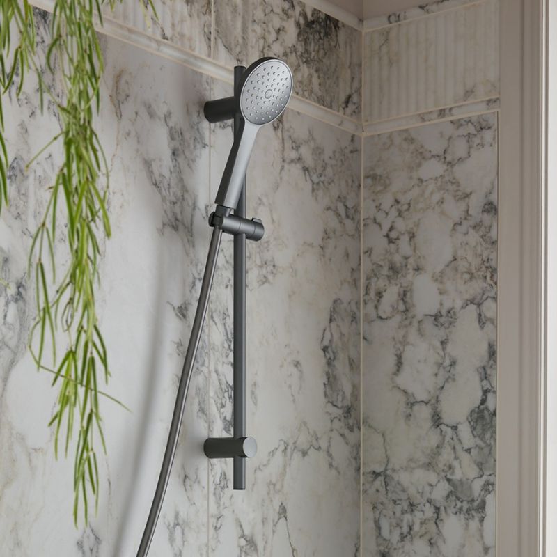 Safari Single Function Slide Rail Shower Kit