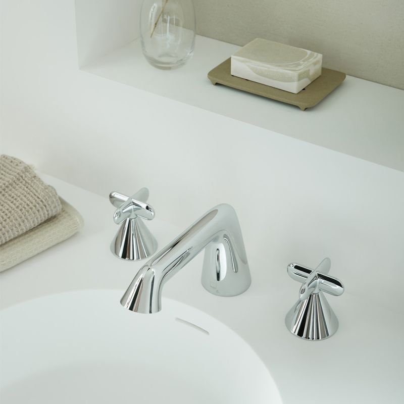 Cross Handle Basin Mixer