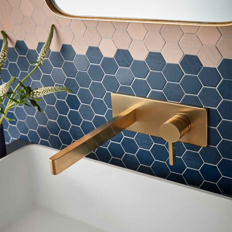 Wall Mounted Basin Mixer 220mm Spout