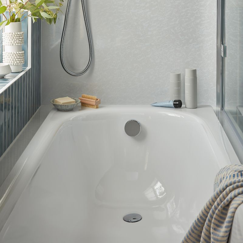 Round Clic-Clac Bath Filler Waste and Overflow