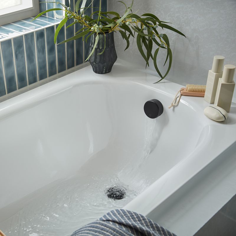 Round Clic-Clac Bath Filler Waste and Overflow