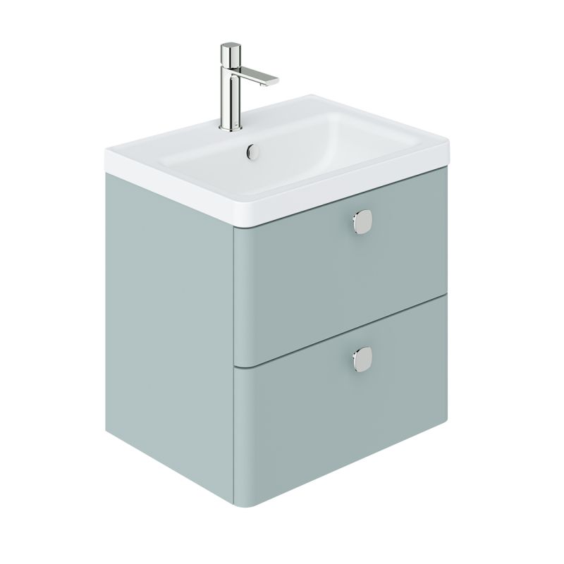600mm Bathroom Vanity Unit with 2 Drawers