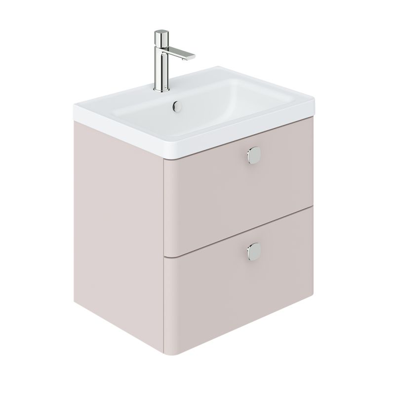 600mm Bathroom Vanity Unit with 2 Drawers