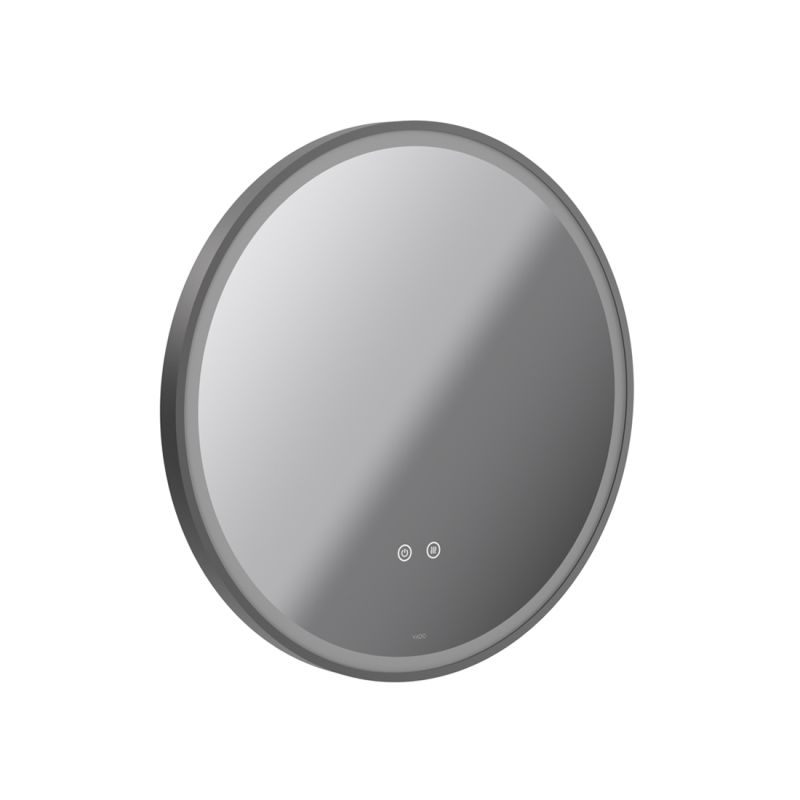 Round Illuminated LED Bathroom Mirror, 600mm