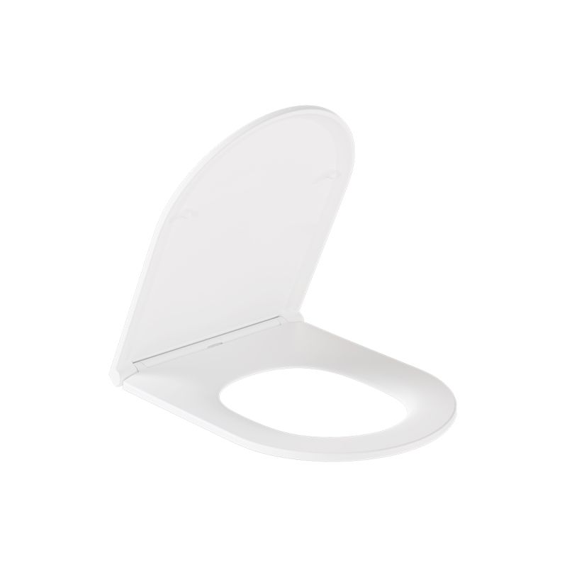 Slimline Round Toilet Seat For Back To Wall WC